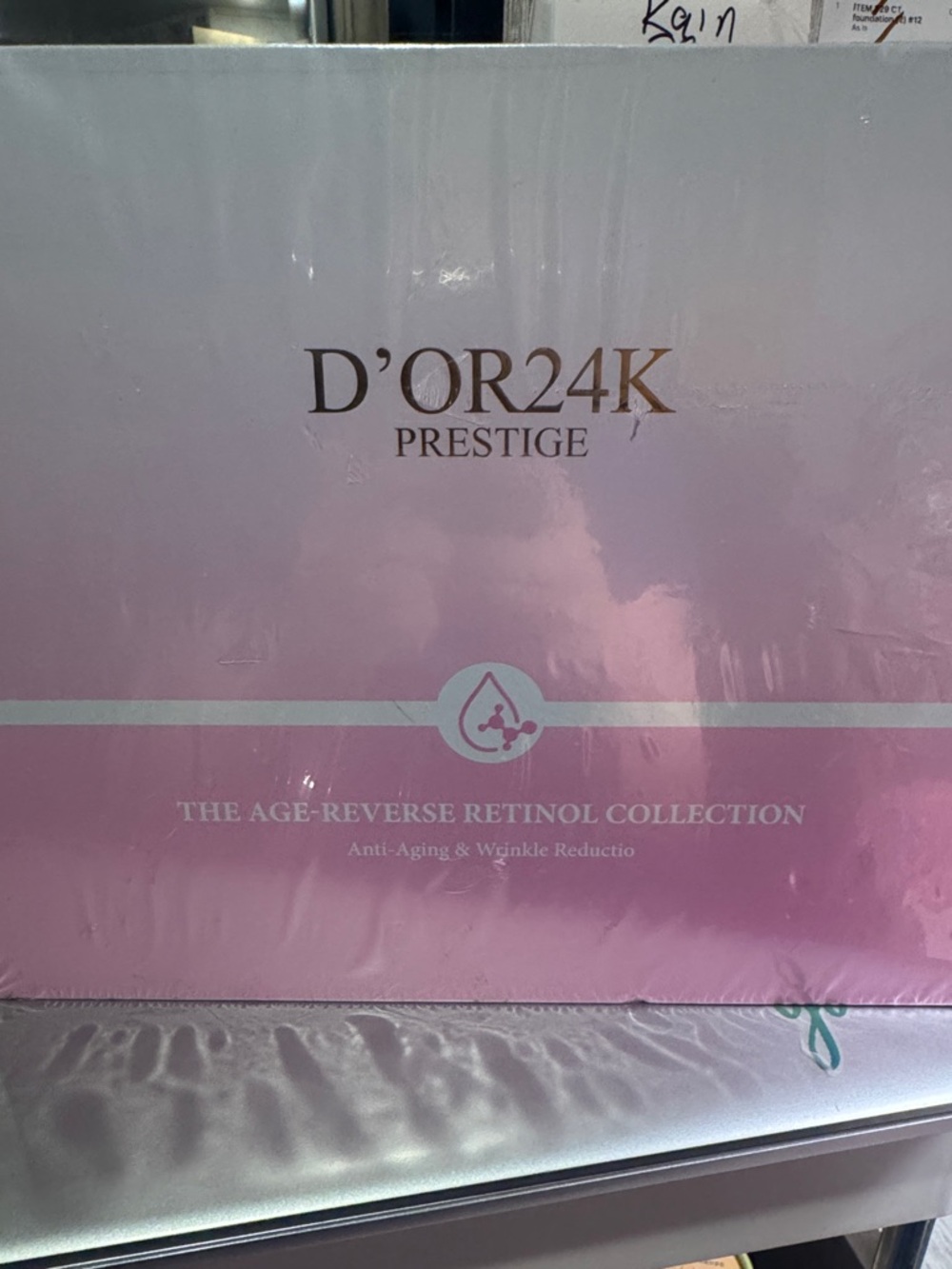 D'OR24K Prestige Age-Reverse Retinol Collection - Pink & Gold Box